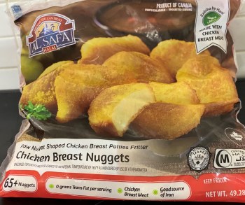 CHICKEN NUGGETS PATTY 1.4KG